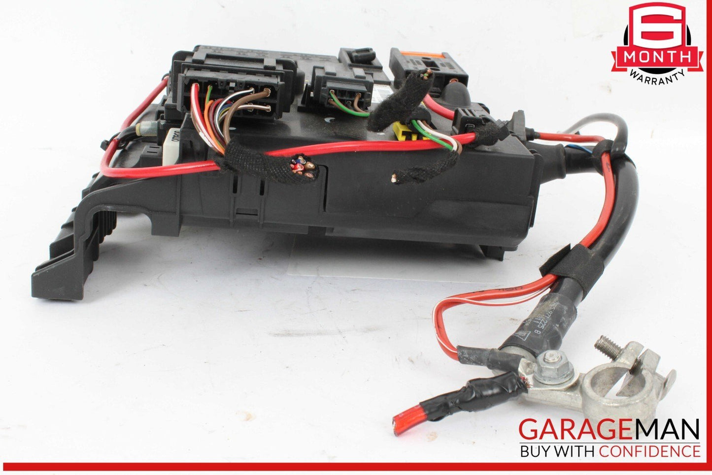 11-18 Porsche Cayenne 958 Hybrid S Rear Trunk Fuse Relay Junction Box OEM