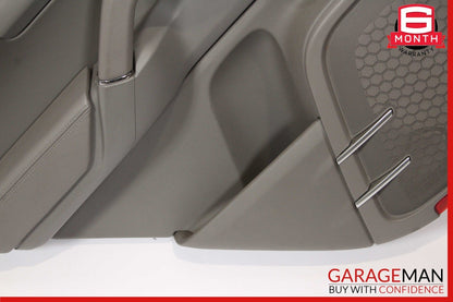 11-17 Porsche Cayenne 958 Rear Left Driver Side Interior Door Panel Assy Grey