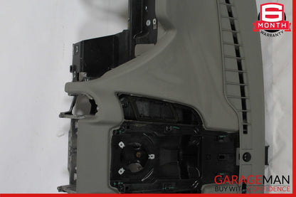 11-14 Porsche Cayenne 958 Front Dash Dashboard Panel Cover Trim Assembly Gray