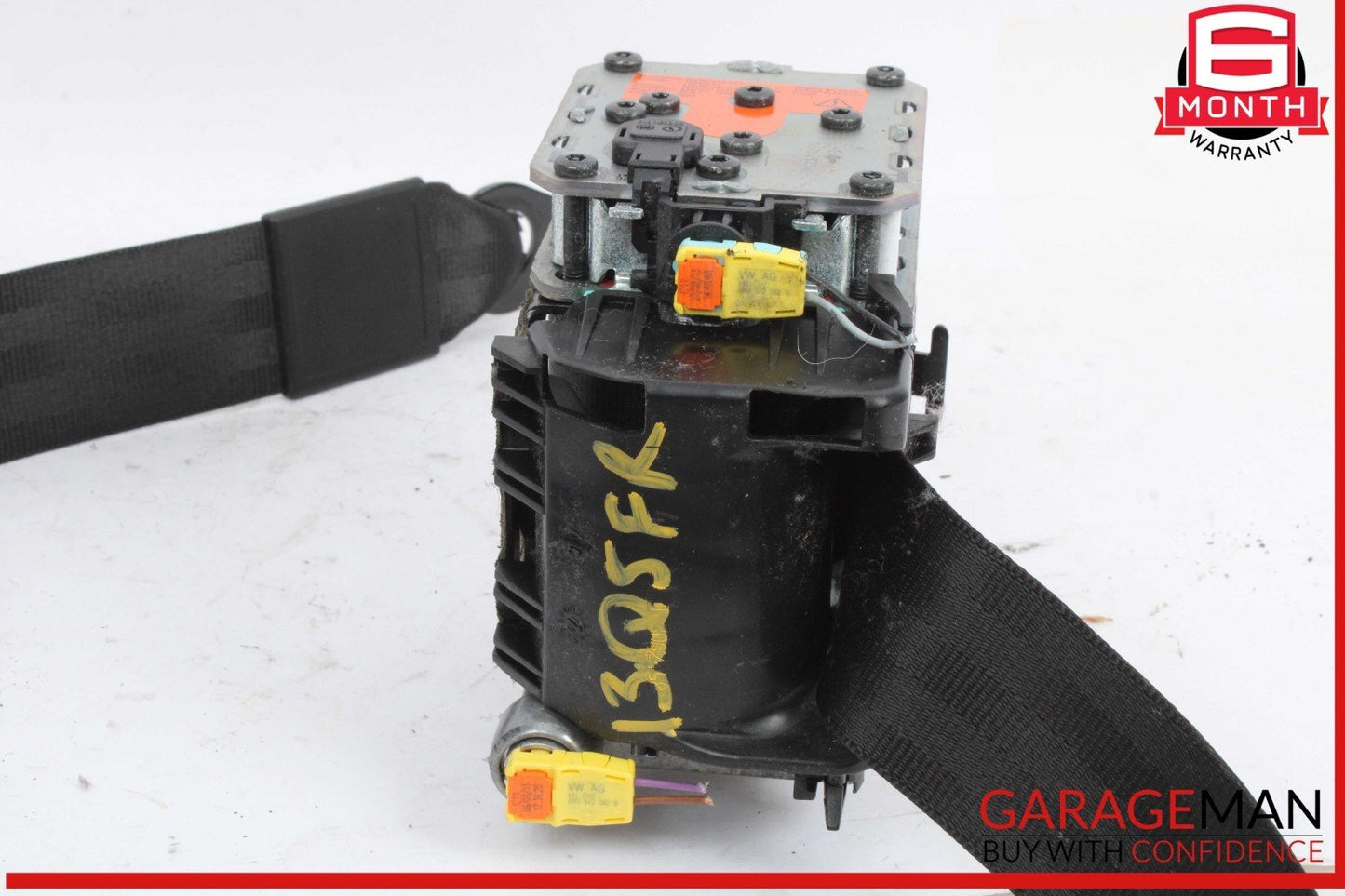 09-17 Audi Q5 SQ5 Front Right Passenger Side Seat Belt Seatbelt Retractor Black