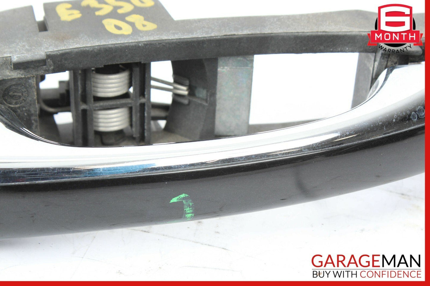 03-09 Mercedes W211 E350 Rear Right Passenger Side Exterior Door Handle Silver