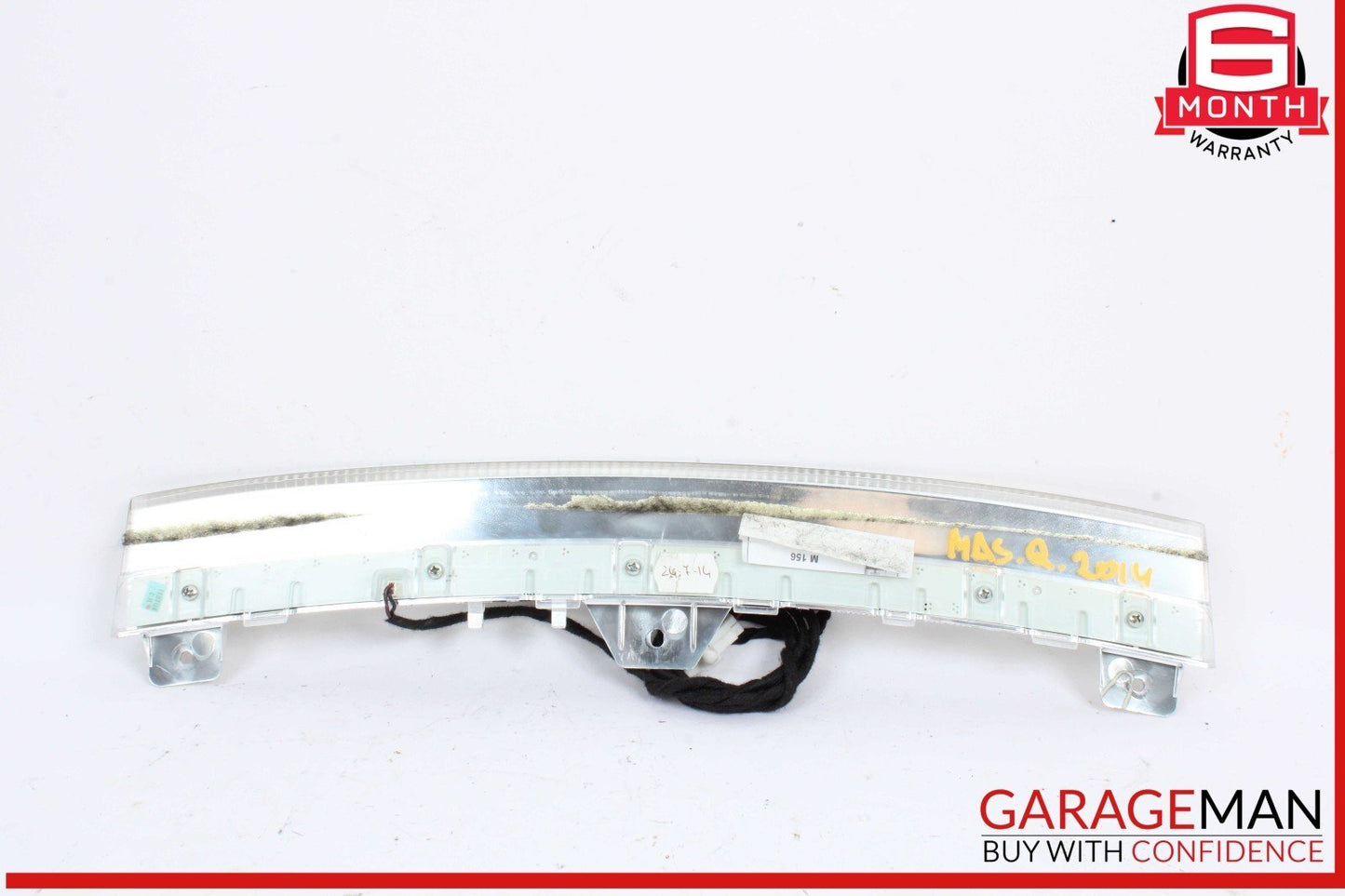 14-17 Maserati Quattroporte S Rear Center Third Stop Brake Signal Light Lamp OEM
