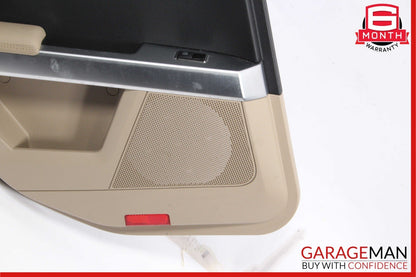 10-15 Mercedes X204 GLK350 Rear Left Side Interior Door Panel Assembly Brown