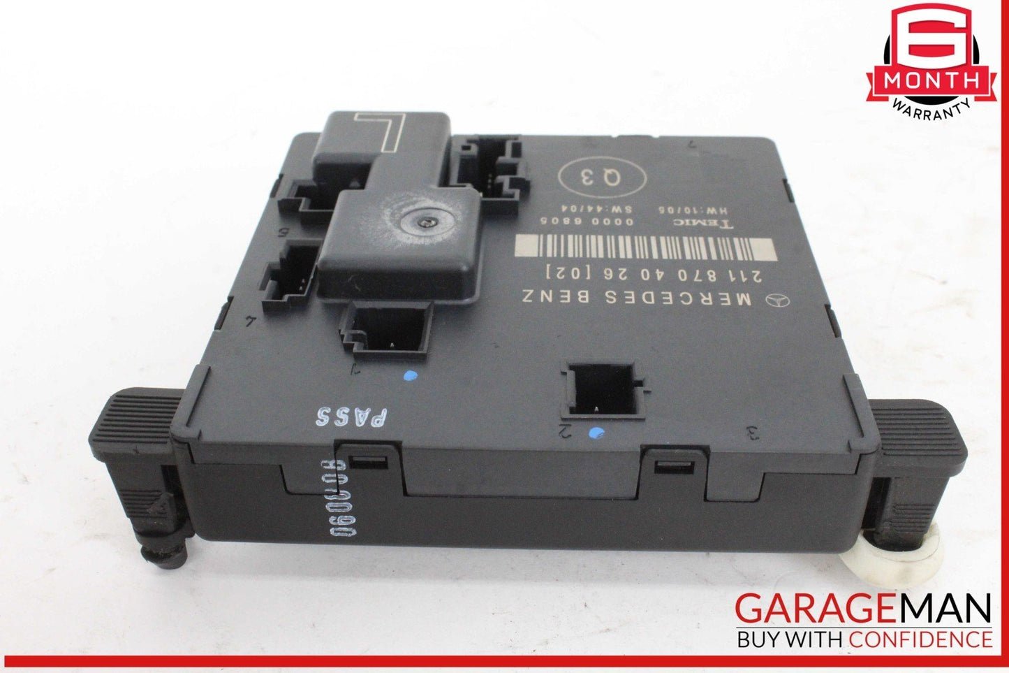 03-09 Mercedes W211 E550 E63 AMG Rear Left Driver Side Door Control Module OEM