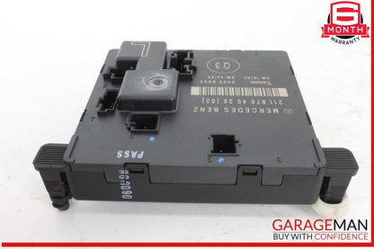 03-09 Mercedes W211 E550 E63 AMG Rear Left Driver Side Door Control Module OEM