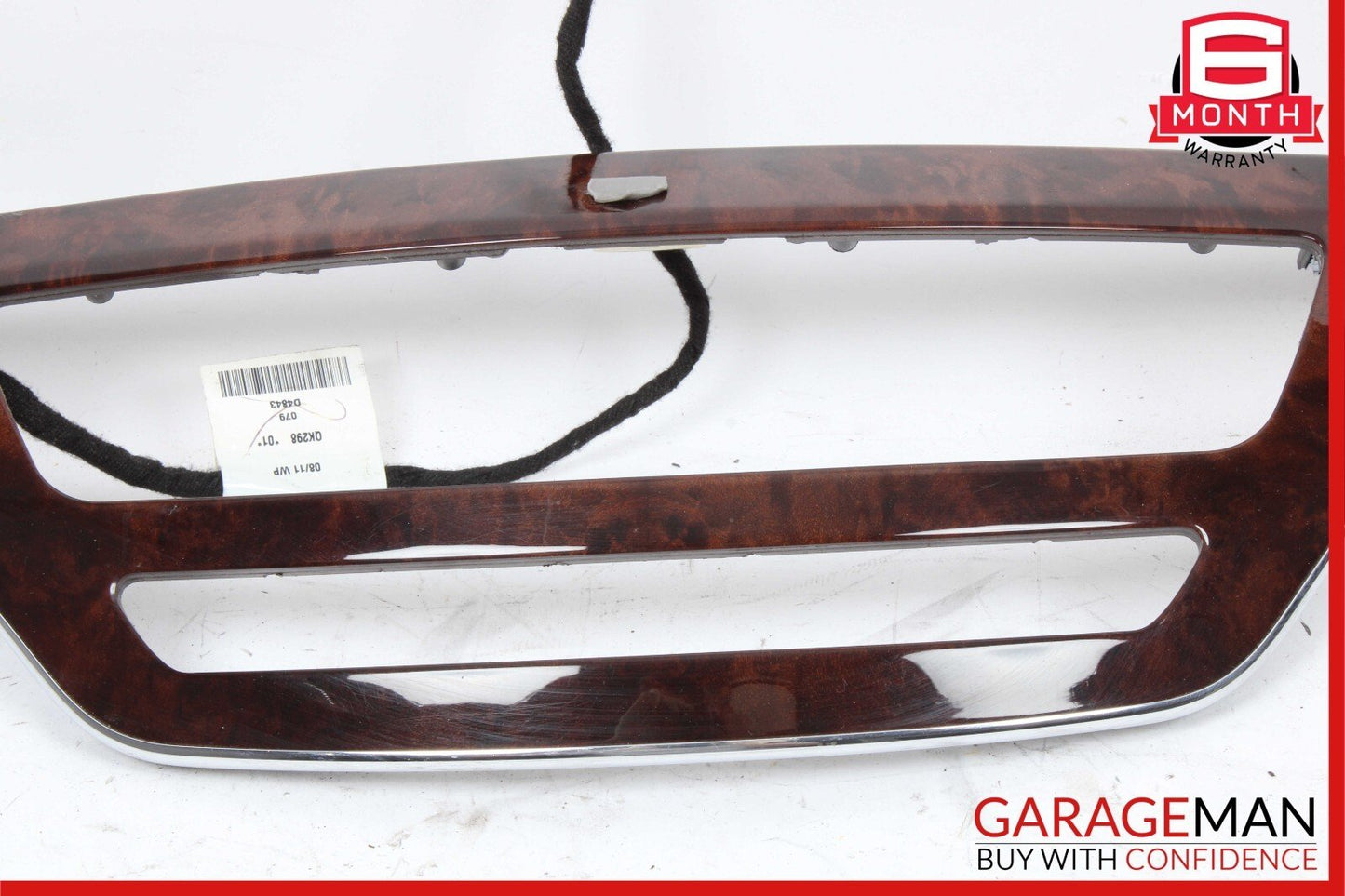 10-13 Mercedes W221 S550 S400 Dashboard Center Trim Molding Wood 2216807871 OEM