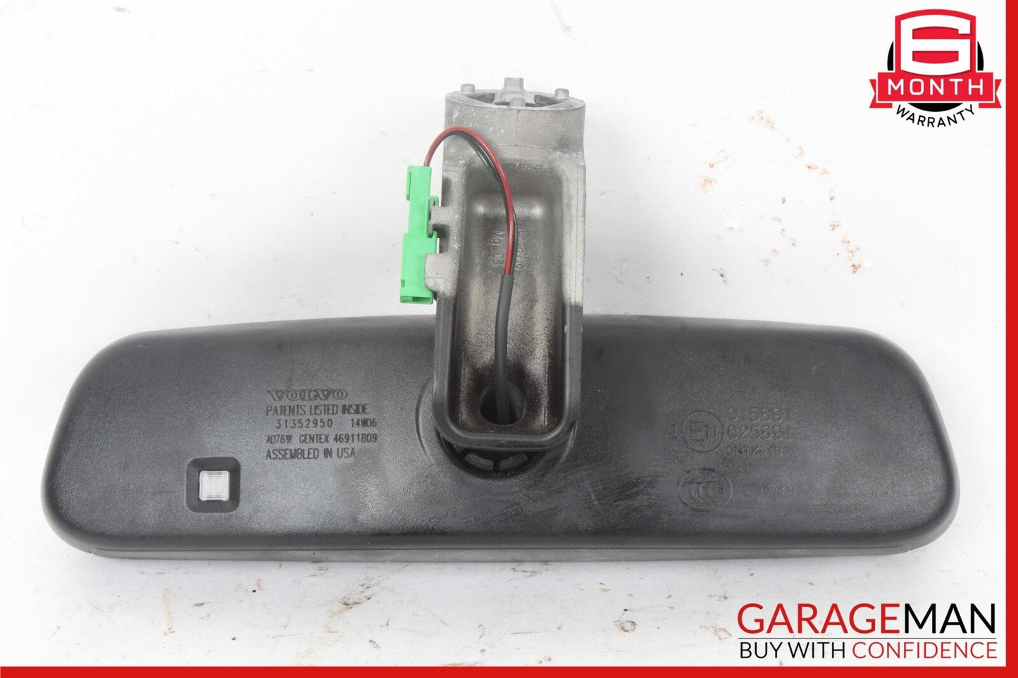 11-18 Volvo S60 V60 XC60 Rear View Interior Mirror Auto Dimming 31352950 OEM