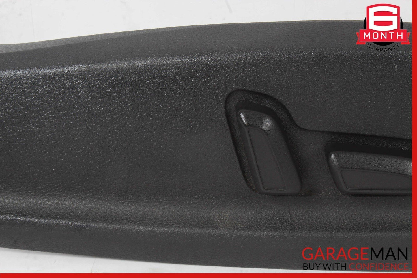 10-17 AUDI S5 FRONT RIGHT PASSENGER SIDE SEAT SWITCH FRAME TRIM PANEL OEM
