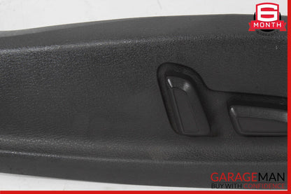 10-17 AUDI S5 FRONT RIGHT PASSENGER SIDE SEAT SWITCH FRAME TRIM PANEL OEM
