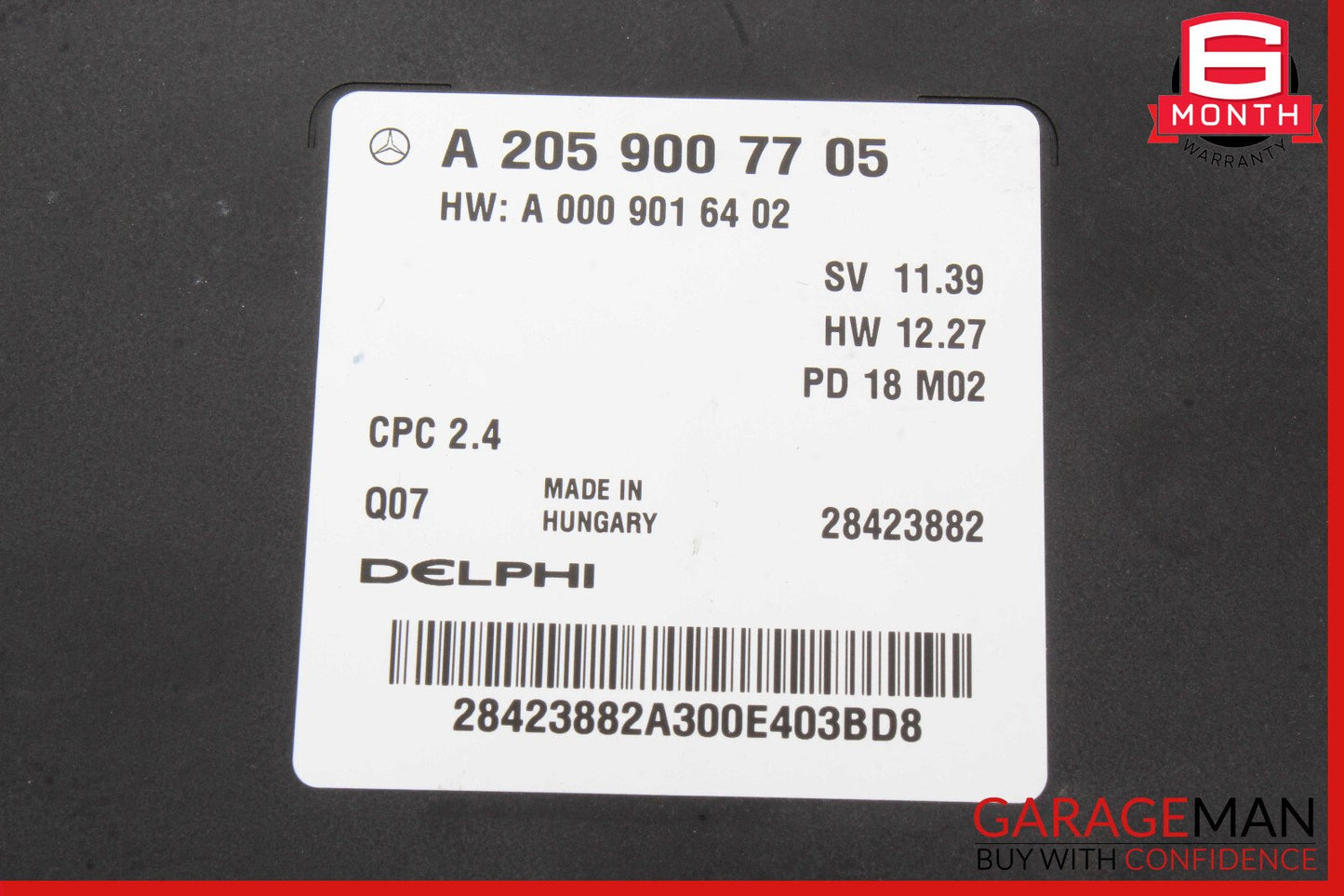 15-19 Mercedes W205 C300 GLC300 TCU TCM Transmission Control Module Unit