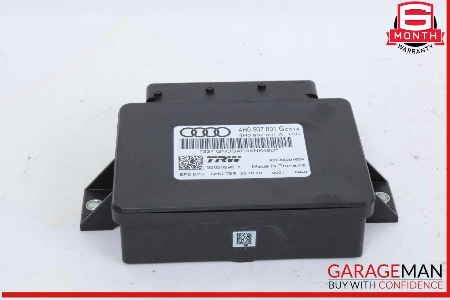 12-18 Audi A6 A7 S7 Electronic Parking Brake Control Module Unit 4H0907801G OEM