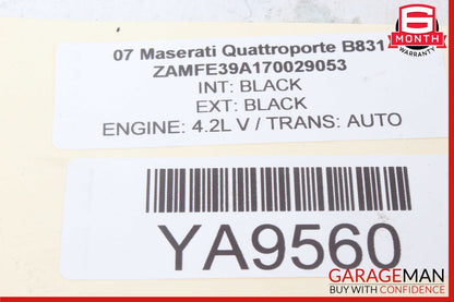 03-08 Maserati Quattroporte Dashboard Dash Control Switch Panel OEM