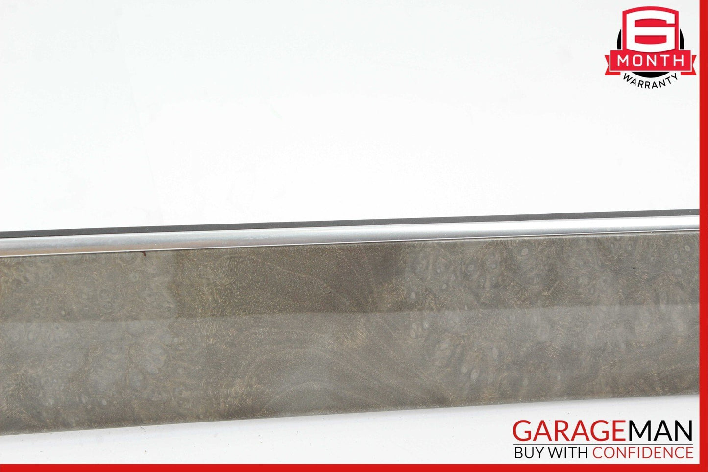 10-13 Mercedes W212 E350 Front Center Dash AC A/C Air Vent Trim Assembly Wood