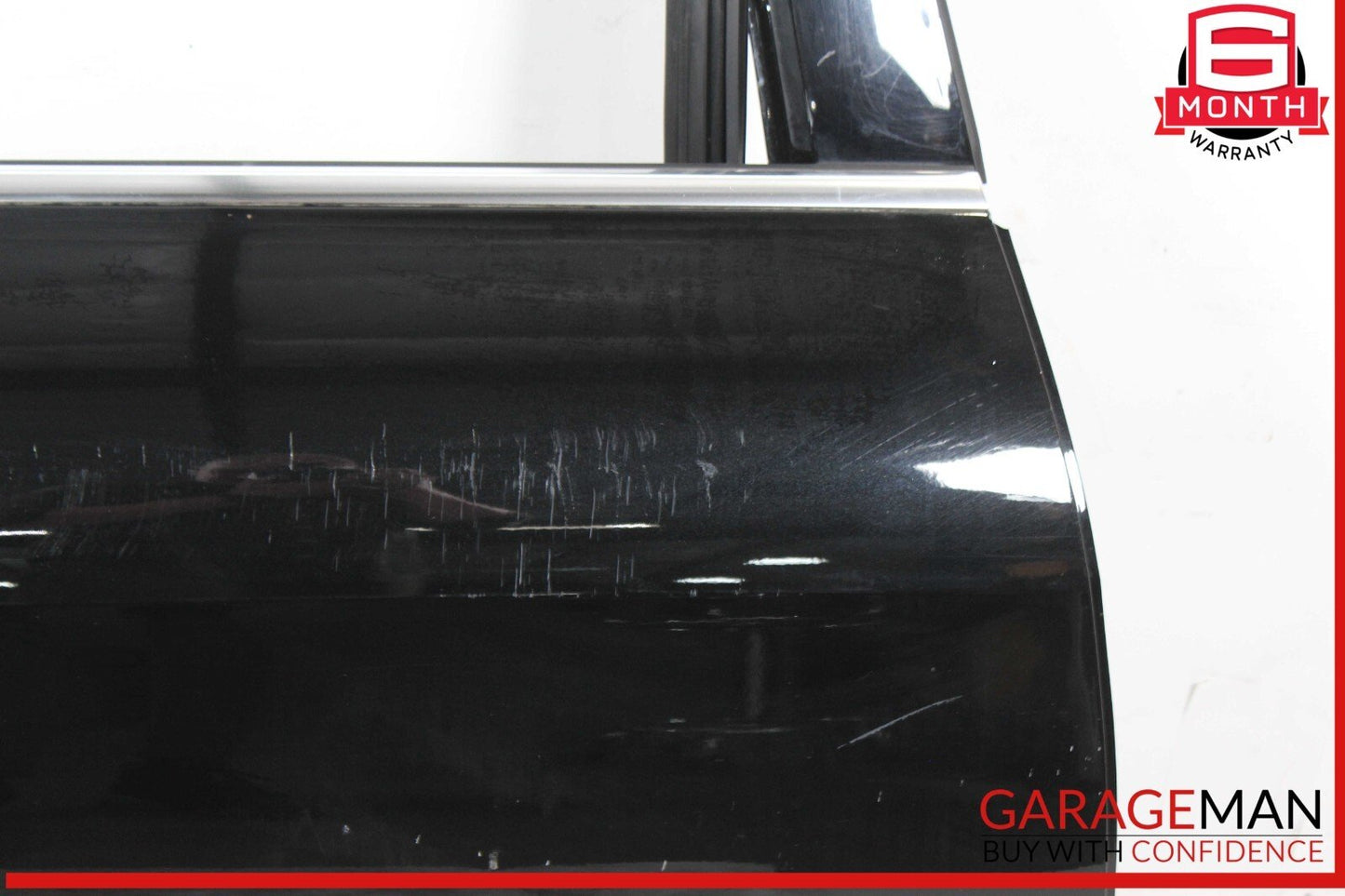 17-24 Audi A4 Sedan Door Shell Rear Right Passenger Side Black OEM
