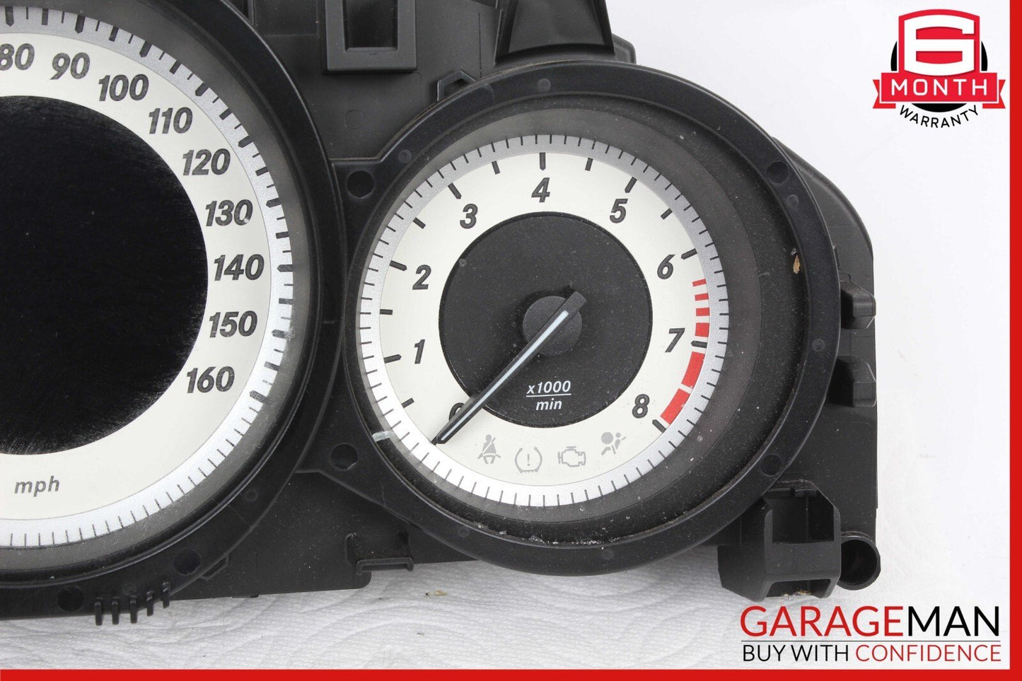 10-16 Mercedes W212 E350 Speedometer Odometer Instrument Cluster Gauge Assy