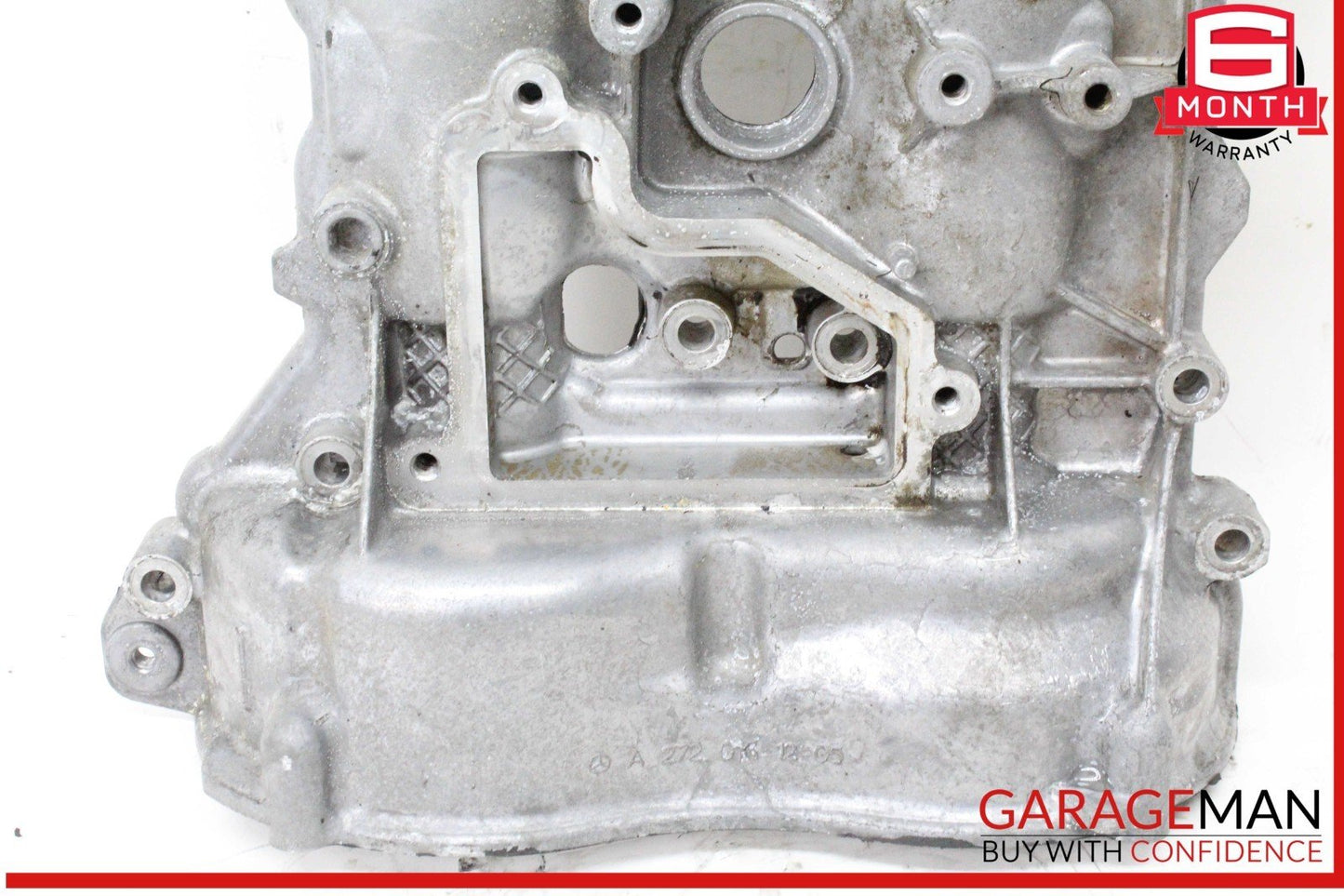 06-13 Mercedes W164 ML350 4MATIC Left Side Engine Cylinder Head Valve Cover OEM