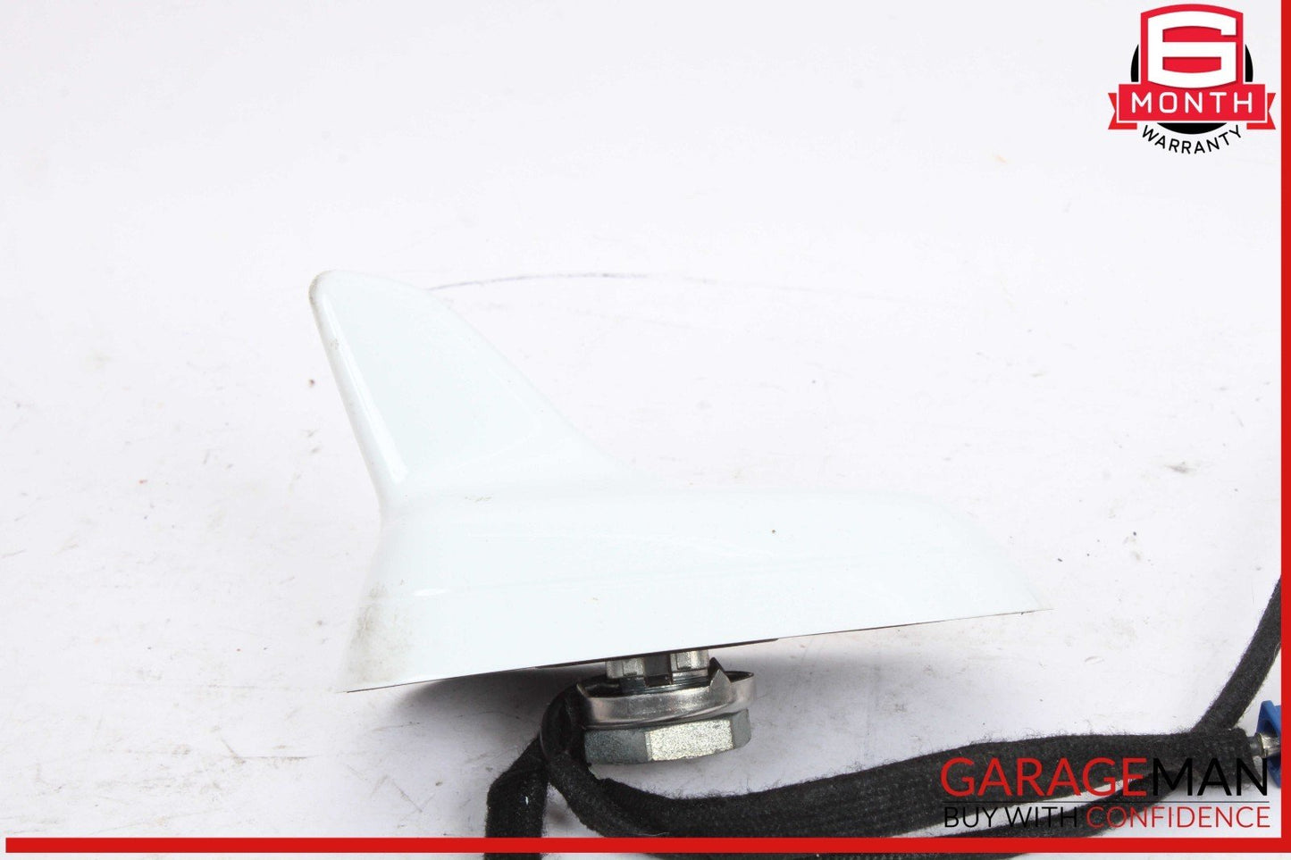 13-17 Audi Q5 Rear Roof Upper Exterior Shark Fin Antenna 8R0035503G White OEM