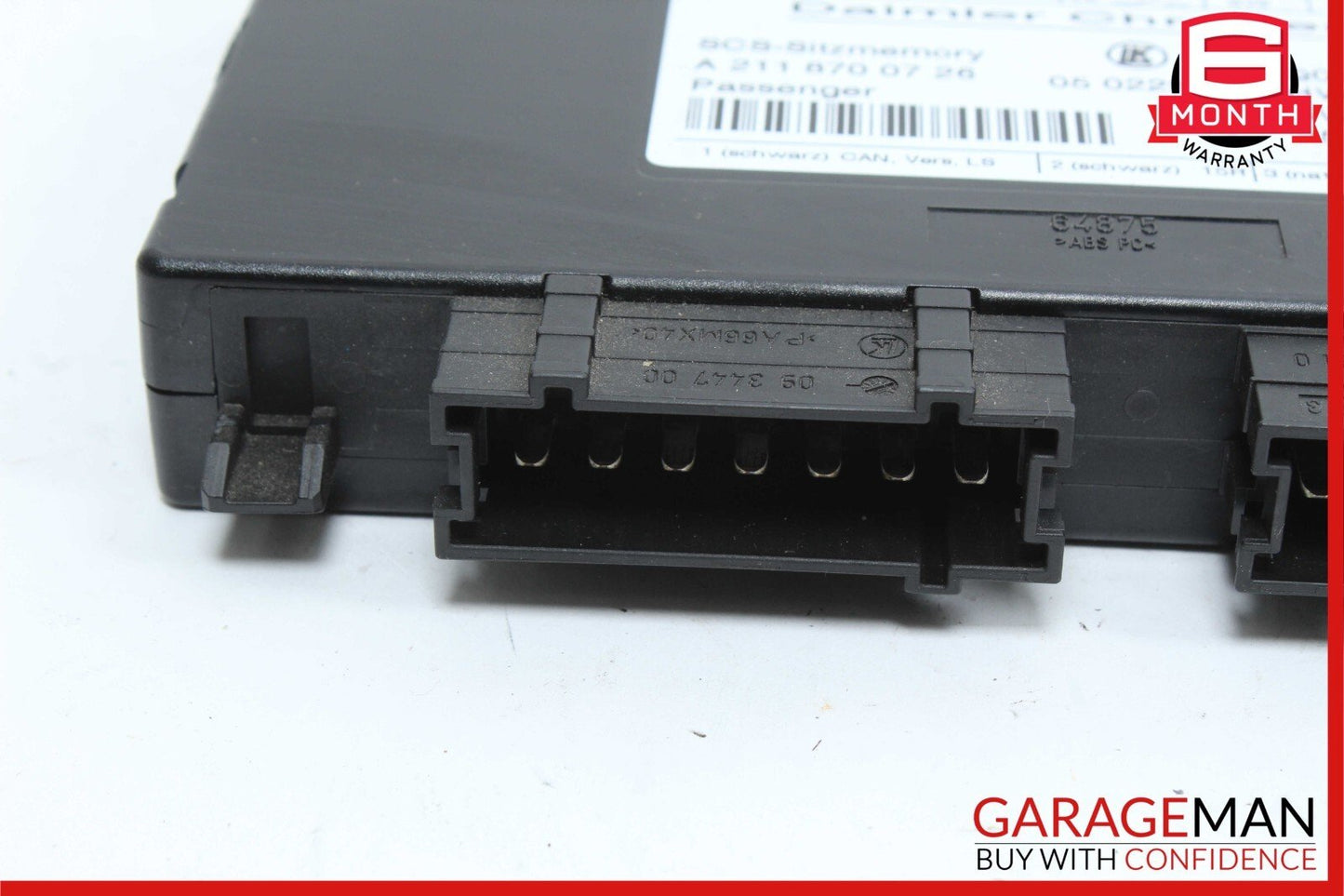 03-12 Mercedes GL500 SLK280 CLS500 Front Right Side Seat Control Module Unit