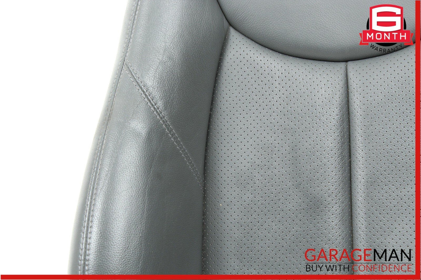 03-06 Mercedes R230 SL500 Front Right Passenger Top Upper Seat Cushion Black OEM