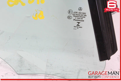 12-20 Mercedes R172 SLC300 SLK350 Rear Right Quarter Window Glass OEM