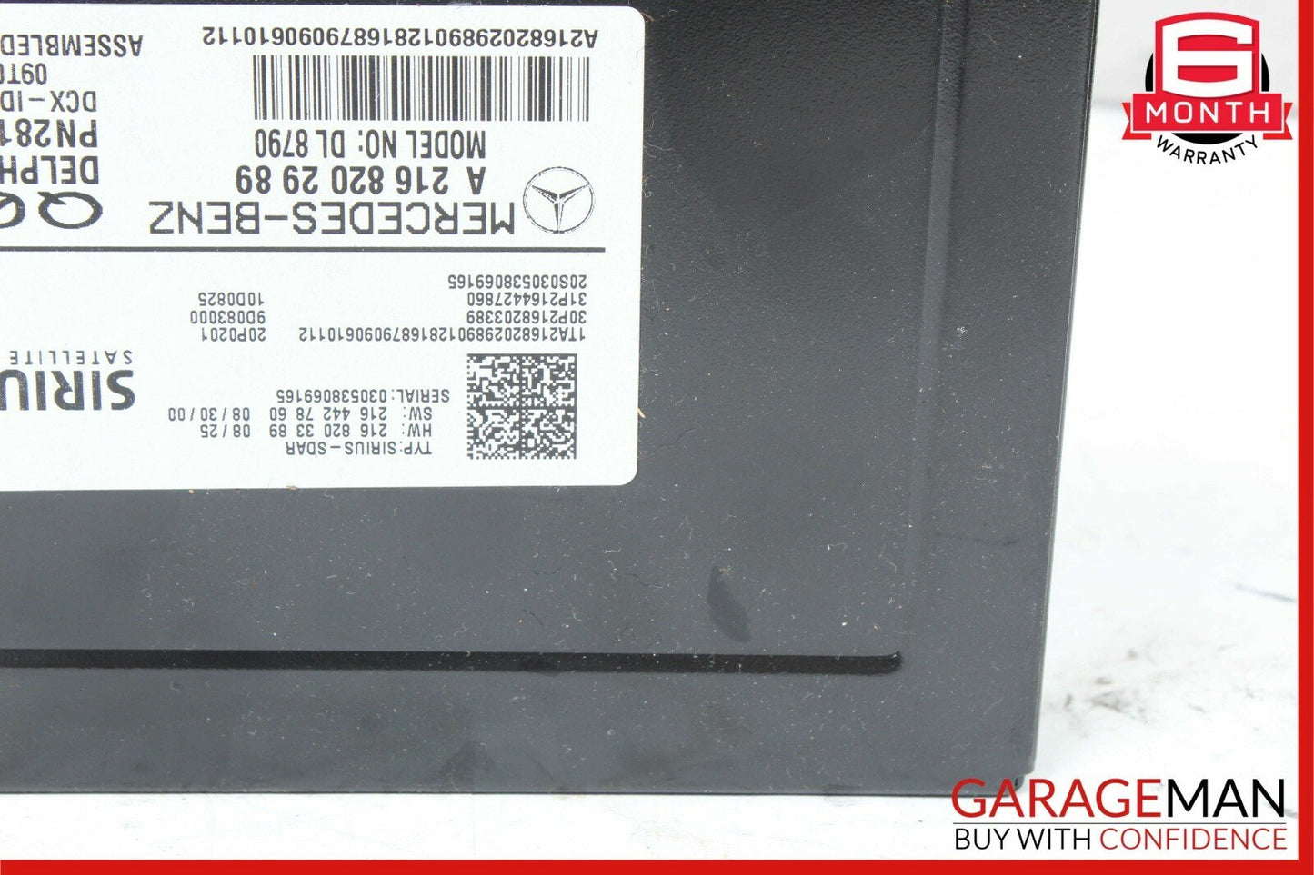 Mercedes X204 GLK350 C350 S550 SL550 Sirius Satellite Radio Receiver Module OEM