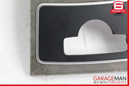 10-13 Mercedes W212 E350 E400 E550 Center Console Switch Trim Cover Bezel Wood