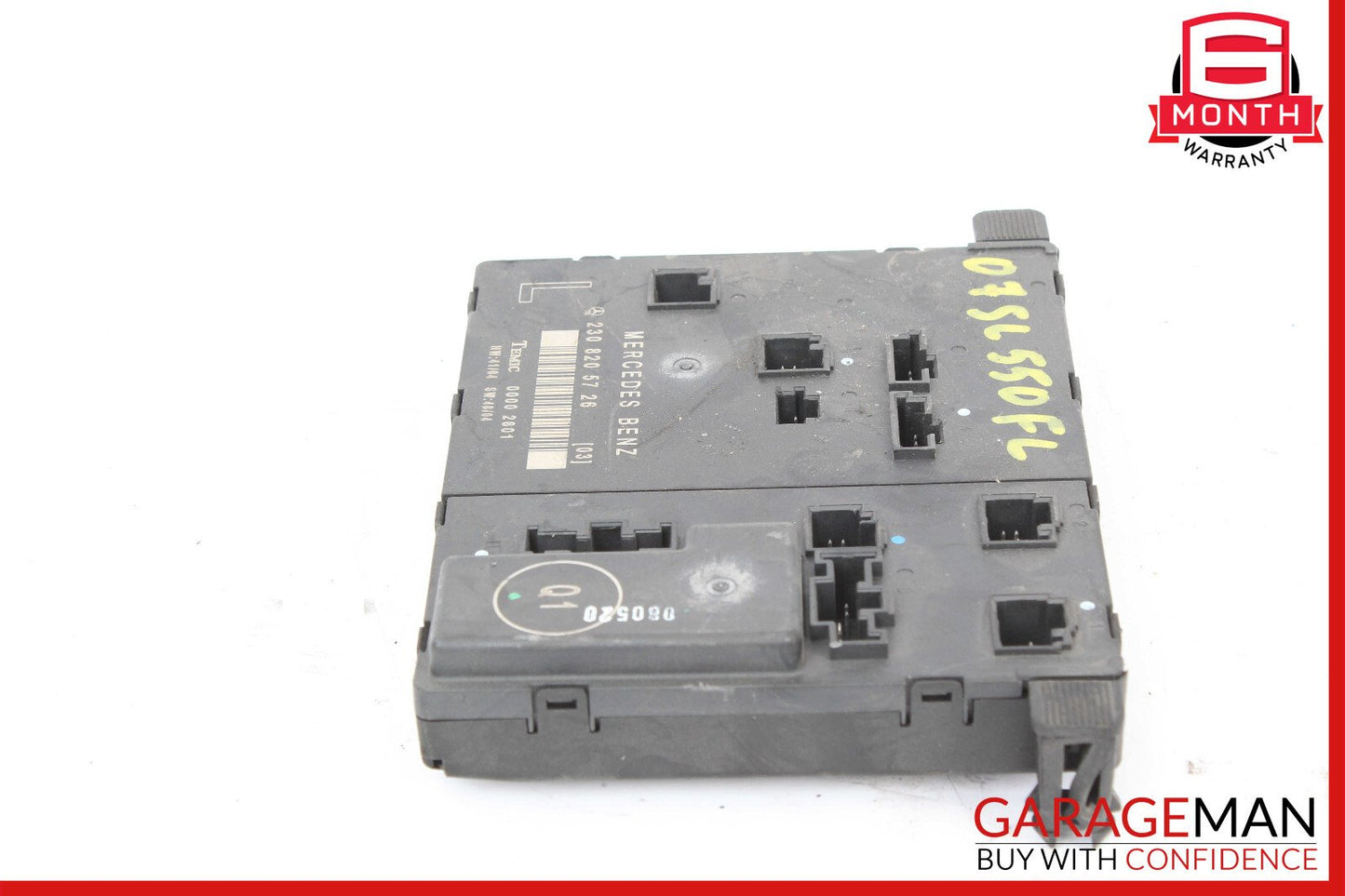 03-12 Mercedes R230 SL500 SL55 AMG SL550 Door Control Module Left Side OEM