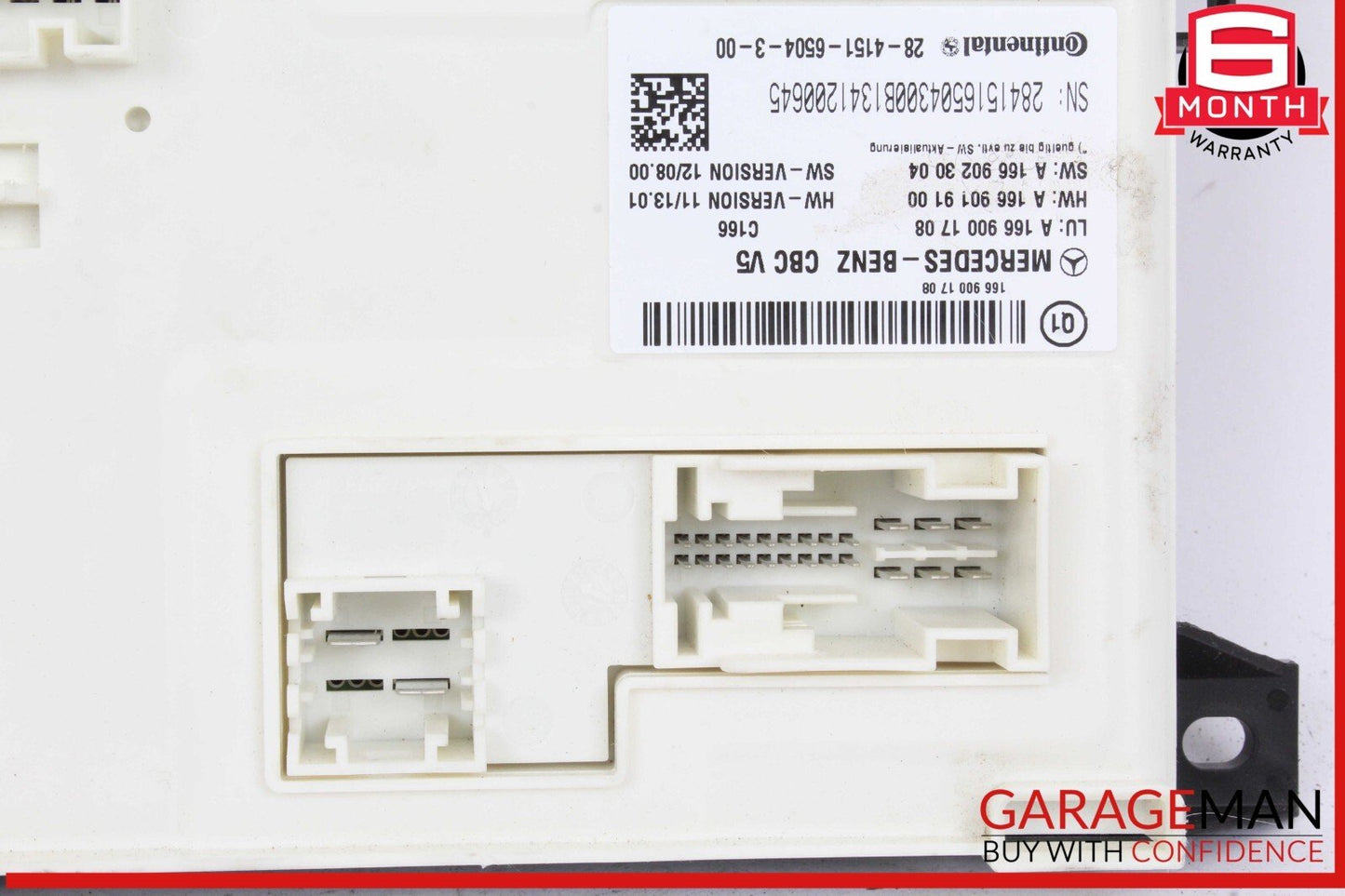 12-19 Mercedes X166 GL450 ML400 Front SAM Control Module Unit OEM