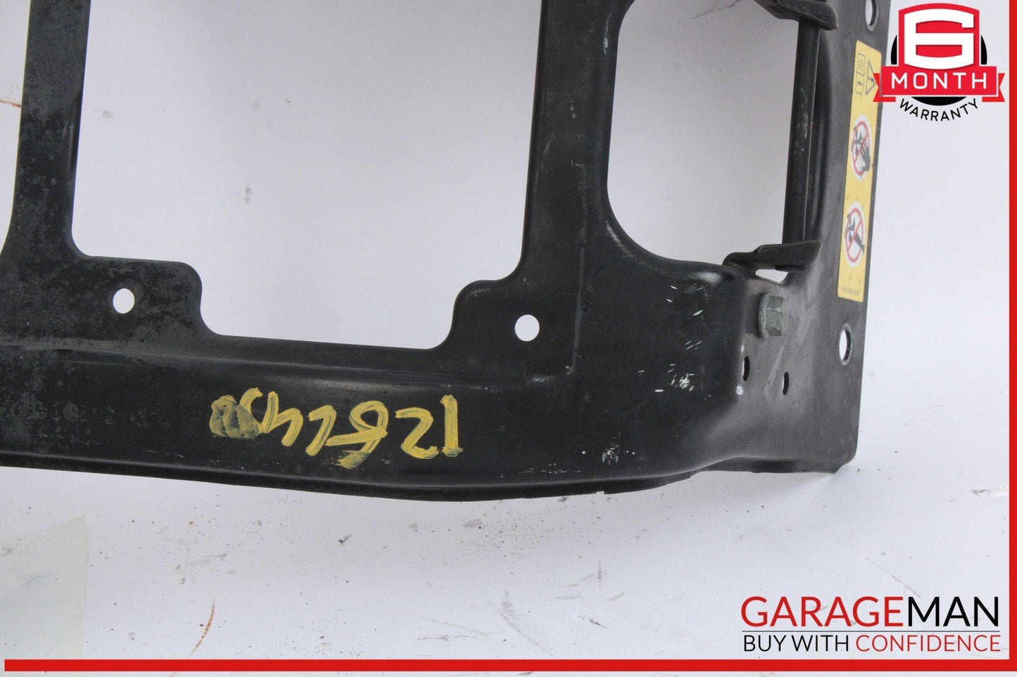 06-12 Mercedes X164 GL450 4MATIC Center Radiator Core Tie Bar Support w/ Horn