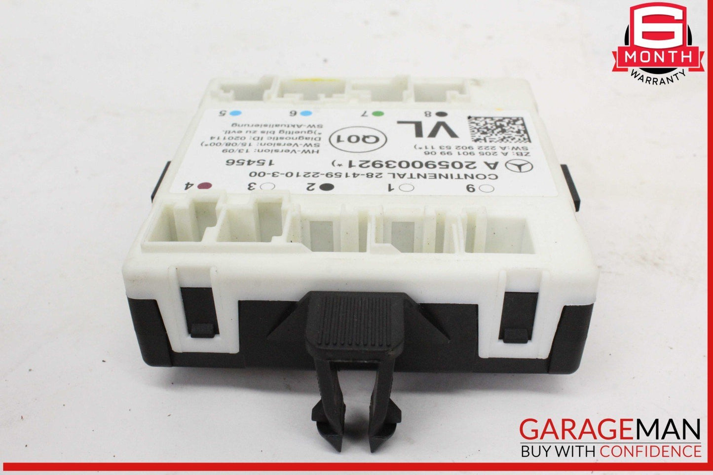 16-19 Mercedes W205 C300 C350e Front Left Driver Side Door Control Module OEM