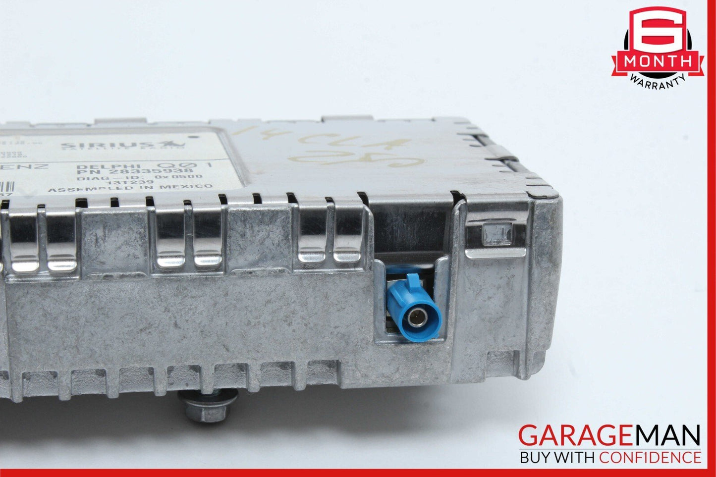 10-17 Mercedes W117 CLA250 Sirius Satellite Radio Receiver 2128705689 OEM