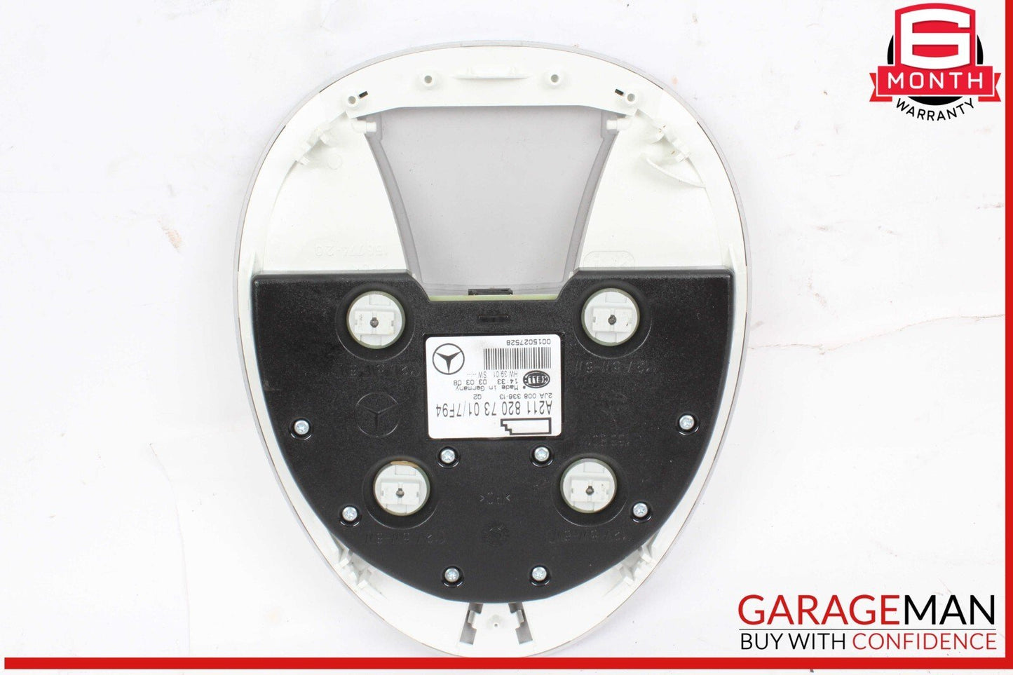 07-09 Mercedes W211 E350 E550 Rear Overhead Dome Light Gray 2118207301 OEM