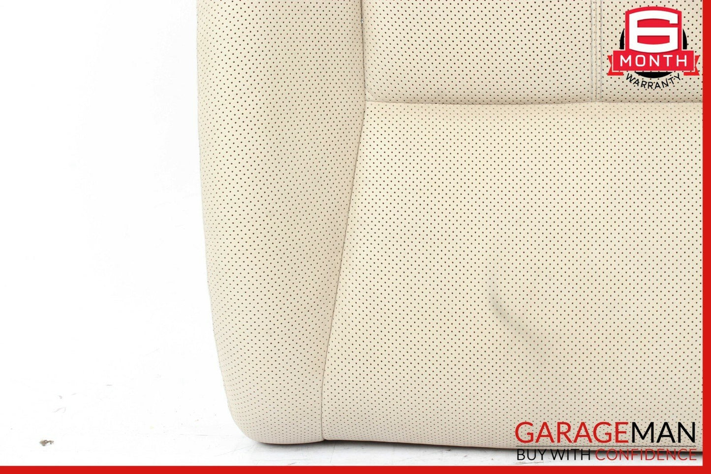 07-14 Mercedes W216 CL550 Rear Left Bottom Lower Seat Cushion Beige