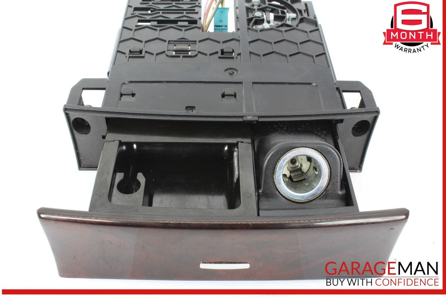 06-12 Mercedes W164 ML350 GL550 Center Console Ash Tray Ashtray Lighter Wood