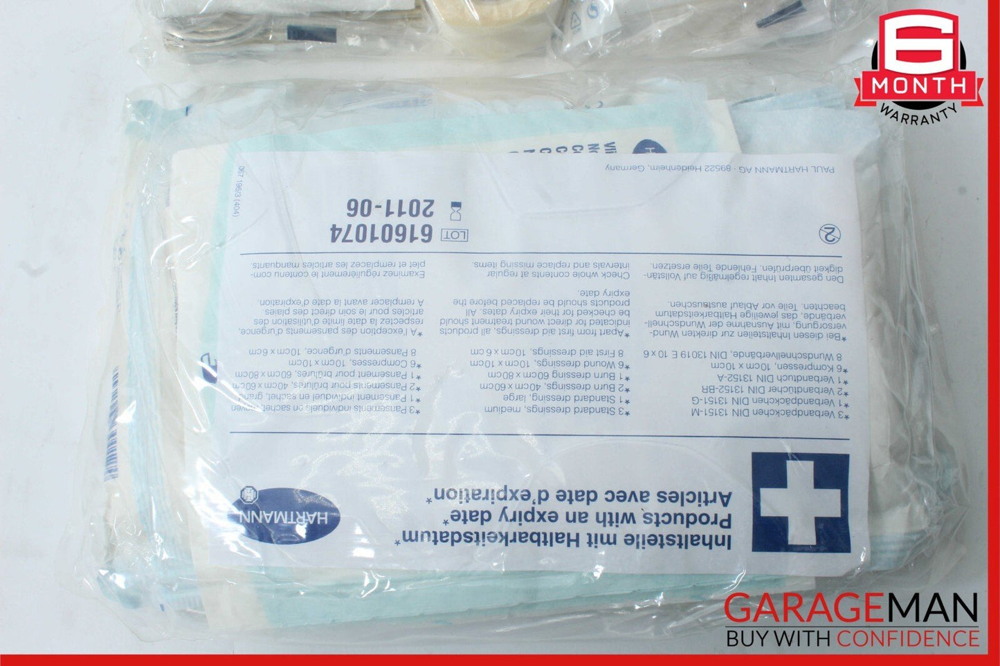 06-13 Mercedes W251 E320 R350 Emergency First Aid Kit Bag Assembly OEM