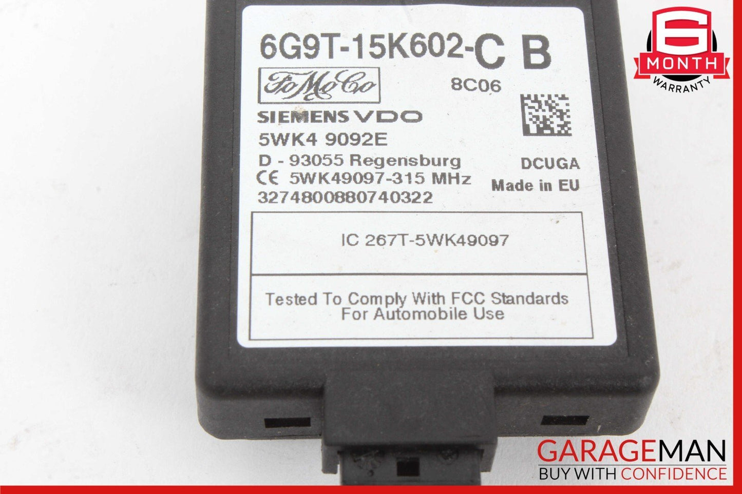 07-15 Jaguar XF XK XKR Radio Antenna Control Module 6G9T-15K602-CB OEM