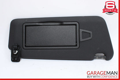 08-14 Mercedes W204 C250 Front Right Side Sun Visor Sunvisor Shade Black OEM