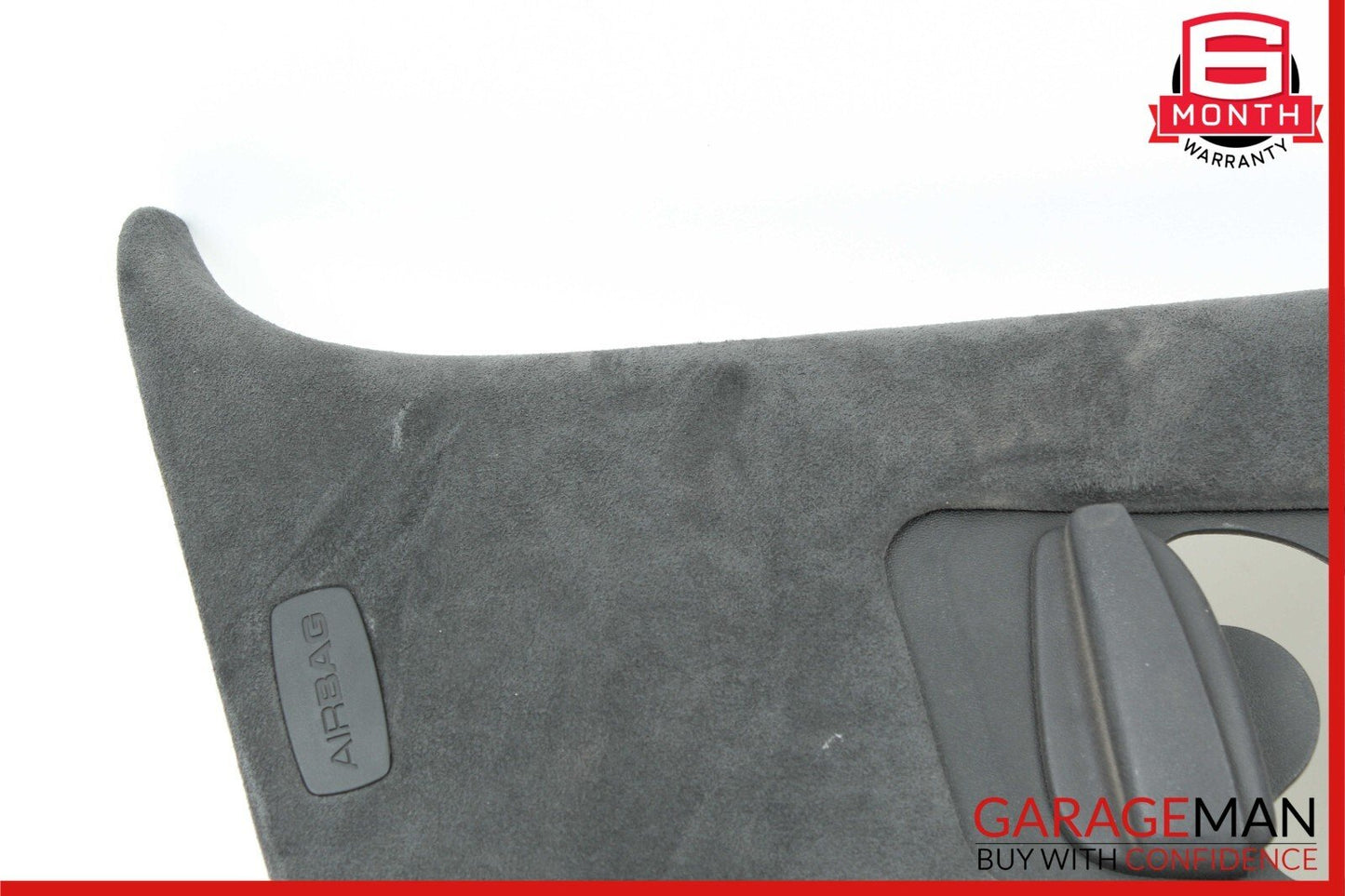 03-06 Porsche Cayenne S 955 Rear Left Side Pillar Trim Cover Panel Black OEM