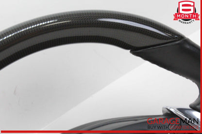 10-16 Porsche Panamera 970 E-Hybrid Carbon Fiber Steering Wheel 7PP419091CM OEM