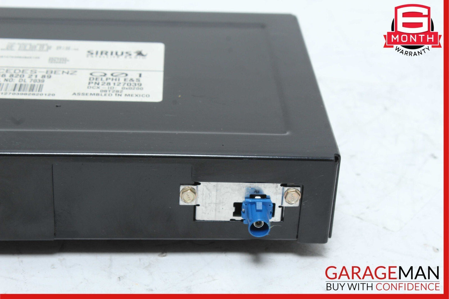 07-14 Mercedes W204 C300 GLK350 Sirius Satellite Radio Receiver Module Unit OEM