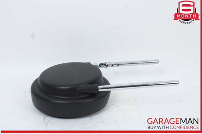 12-19 Fiat 500 Front Left or Front Right Side Head Rear Headrest Black OEM