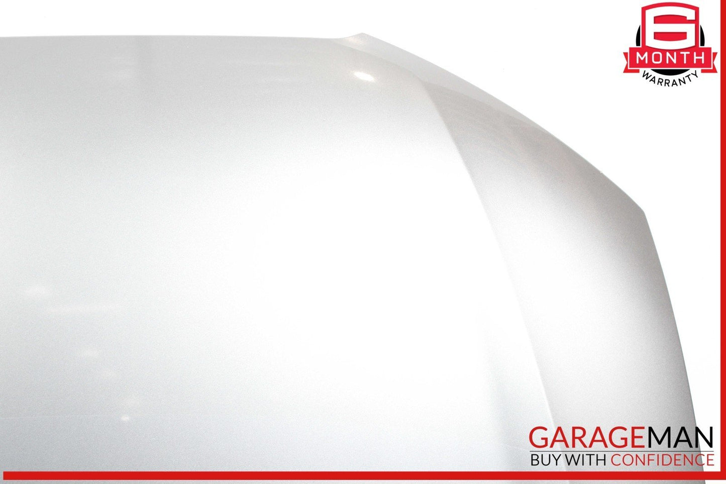 12-18 Audi A6 S6 Front Bonnet Hood Shell Cover Panel Assembly Gray OEM