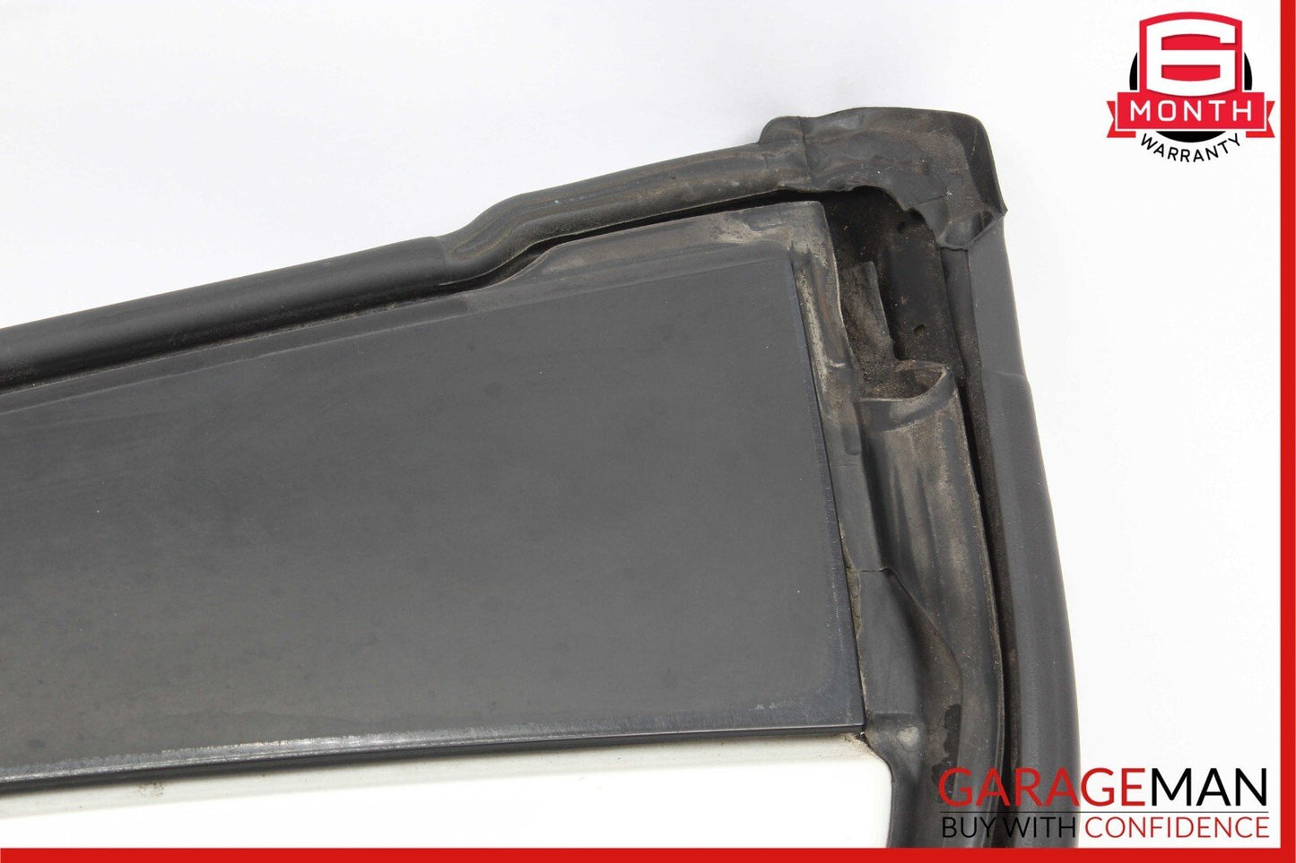 03-12 Mercedes R230 SL500 Rear Left Convertible Roof C Pillar Hinge Cover White