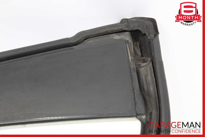 03-12 Mercedes R230 SL500 Rear Left Convertible Roof C Pillar Hinge Cover White