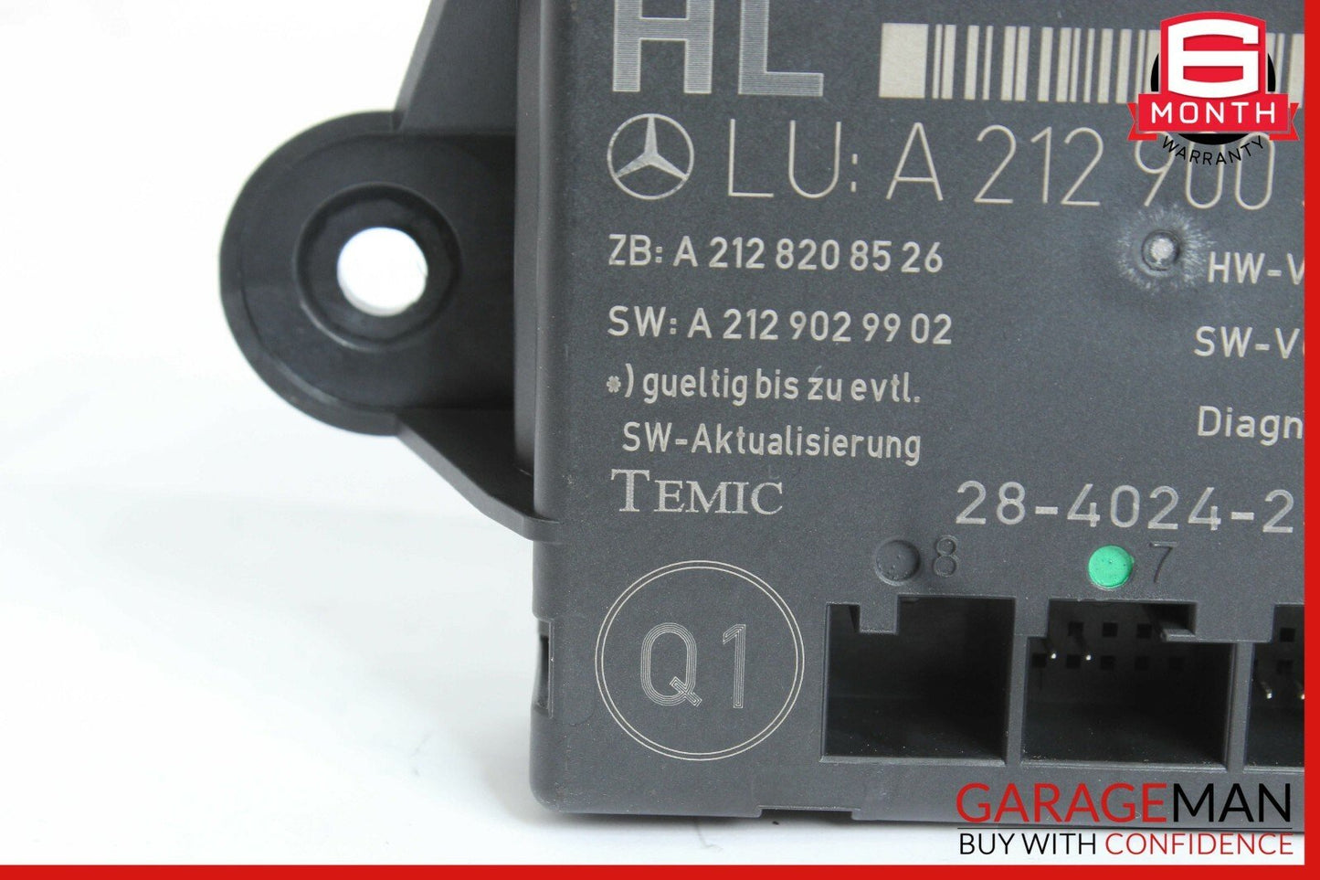08-14 Mercedes W204 C250 C300 C350 Rear Left Side Door Control Module Unit