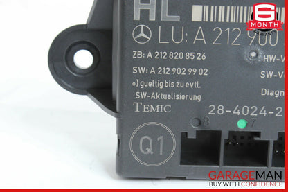 08-14 Mercedes W204 C250 C300 C350 Rear Left Side Door Control Module Unit