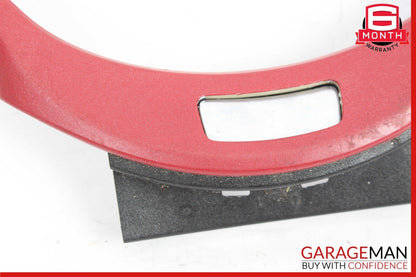 15-20 Mercedes W205 C300 C350 Center Console Armrest Front Covering Panel Red