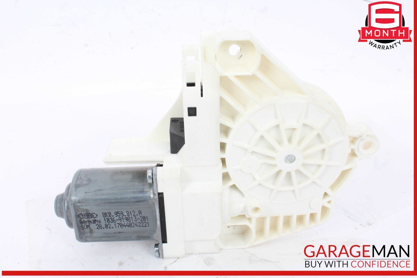 15-18 Audi Q3 Rear Right Passenger Side Window Regulator Motor 8K0959812A OEM
