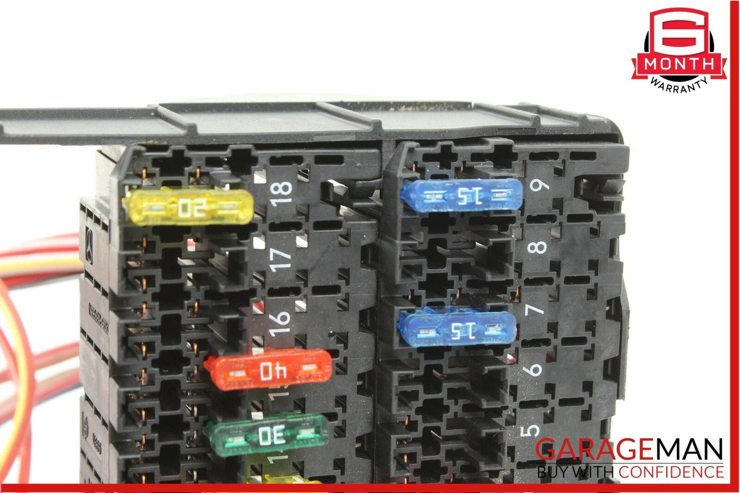 98-02 Mercedes W210 E300 E320 Front Left SAM Fuse Relay Junction Box Assembly