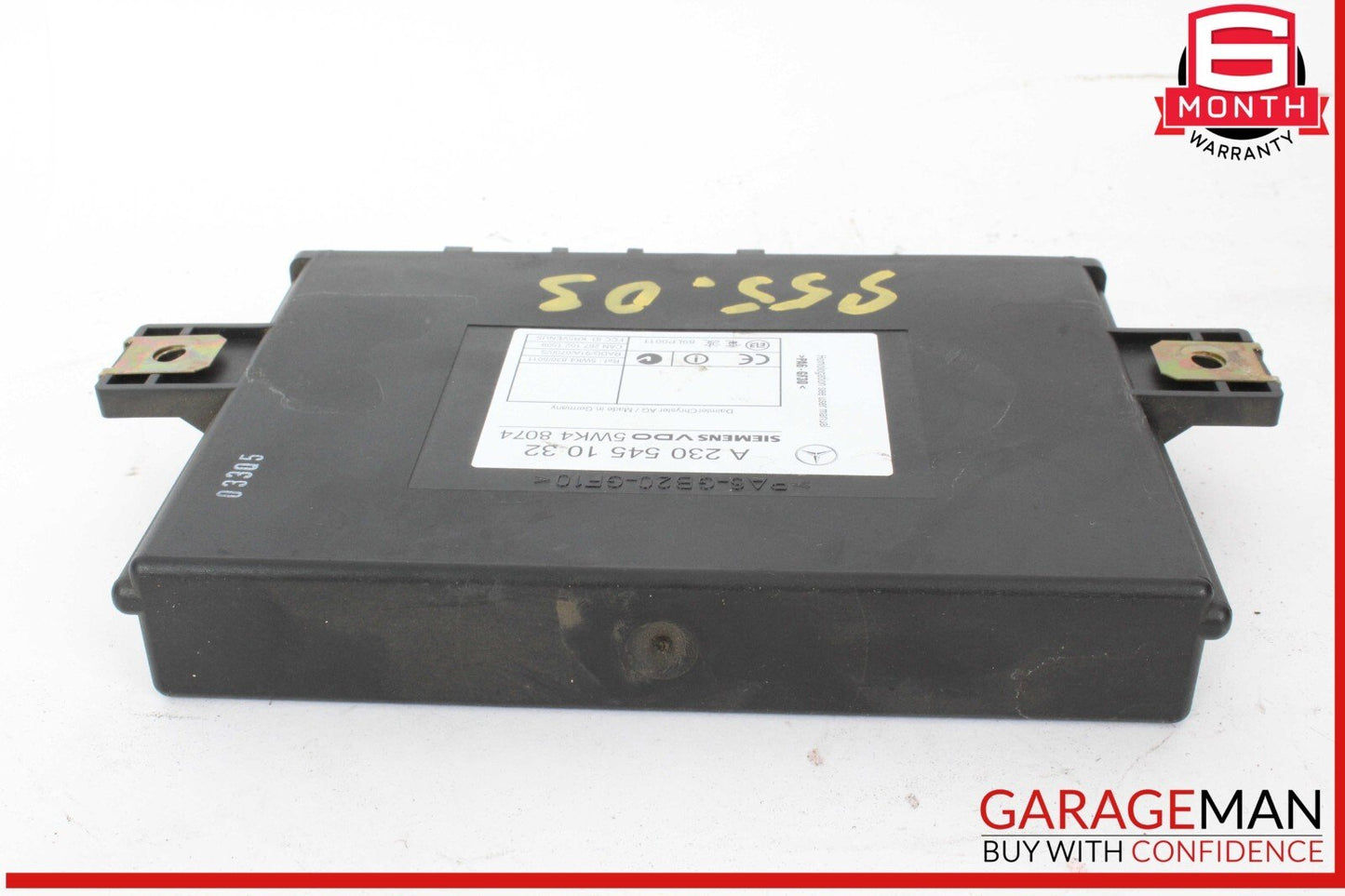 00-03 Mercedes W220 S55 AMG CL55 Keyless Go Entry Control Module 2305451032 OEM